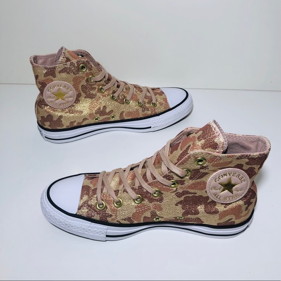 Converse Ctas Hi Top Particle Beige/Cameo Brown - Picture 4 of 8